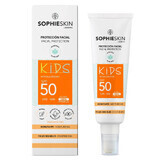 Crema solare SPF 50 per la protezione del viso dei bambini, 50 ml, Sophieskin