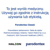 Parodontax Classic, fluoridevrije tandpasta, 75 ml