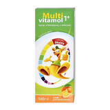 Multivitamol 1+, vitaminesiroop met ijzer voor kinderen vanaf 1 jaar, sinaasappelsmaak, 500 ml