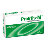 Proktis-M, rectale zetpillen, 10 stuks