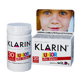 Klarin Junior, voor kinderen vanaf 6 jaar, 30 omhulde tabletten