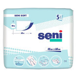 Seni Soft Super, hygiënische pads, 40 cm x 60 cm, 5 stuks