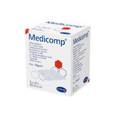 Medicomp, steriel, non-woven kompressen, 4-laags, 30 g/m2, 5 cm x 5 cm, 50 stuks