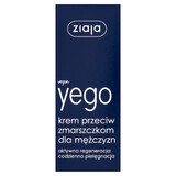 Ziaja Yego, antirimpelcrème voor mannen, 50 ml