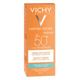 Vichy Ideal Soleil (Capital Soleil), Velvet face cream, SPF 50, 50 ml