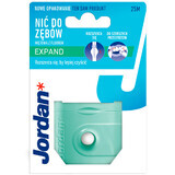 Jordan Expand Floss, tandzijde met fluoride, gewaxt, mint, 25 m