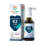 MyVita Vitamine K2 Forte, vitamine K 100 µg, druppels, 30 ml