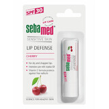 Balsamo labbra protettivo dermatologico con SPF 30 Ciliegia, 4,8 g, Sebamed