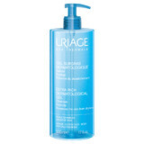 Uriage Eau Thermale, gel nettoyant dermatologique visage et corps, peaux sensibles et irritées, 500 ml