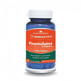 Broméline et Papaïne, 60 gélules, Herbagetica