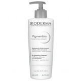 Bioderma Pigmentbio Foaming Cream, romige reinigingsgel, zeepvrij, 500 ml