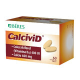 Calcivid, 60 comprimés, Beres Pharmaceuticals