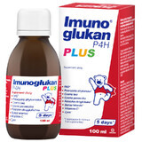 Imunoglukan P4H Plus, siroop voor kinderen vanaf 3 jaar en volwassenen, 100 ml