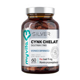 MyVita Silver, Chelat de zinc, 60 capsule