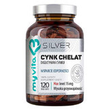 MyVita Zilver, Zinkchelaat, 120 capsules