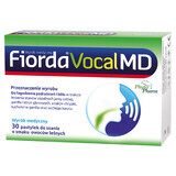 Fiorda Vocal MD, bosvruchtensmaak, 30 zuigtabletten