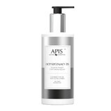 Apis, reinigende gezichtswasgel met actieve kool, vette, gecombineerde en acnehuid, 300 ml