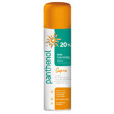 Panthenol 20% Supra, schuim dat de behandeling van zon- en thermische brandwonden ondersteunt, 150 ml