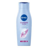 Nivea Diamond Gloss, milde haarshampoo, geeft glans, 400 ml