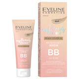 Eveline Cosmetics My Beauty Elixir, verzorgende BB cream, perzik cover nr. 02 donker, 30 ml