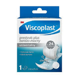 Viscoplast Prestovis Plus, snijpleister, zeer sterk, universeel, wit, 1 mx 8 cm, 1 stuk