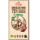 Biologische donkere chocolade 73% cacao, 100g, Pronat
