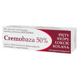 Cremobase 50%, exfoliating cream for removing keratoses, 30 g