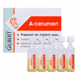 A-Cerumen, preparaat voor oorhygiëne vanaf 6 maanden, 2 ml x 5 ampullen