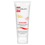 Emolium Suncare, minerale beschermende crème voor kinderen vanaf 1 dag en volwassenen, SPF 50+, 50 ml