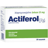 Actiferol Fe 15 mg, 30 zakjes