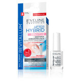 Eveline Cosmetics Nail Therapy Revitalum After Hybride, verhardende nagelconditioner, 12 ml