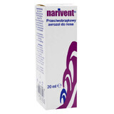 Narivent, spray nasal anti-gonflement, 20 ml