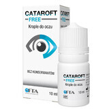 Cataroft Free, gouttes oculaires hydratantes, 10 ml