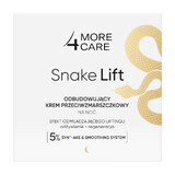 More 4 Care Snake Lift, herstellende anti-rimpel nachtcrème, 50 ml