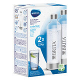 Brita SodaOne, fles voor carbonator, 2 stuks