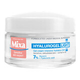Hyaluronzuur 24 uur intensief hydraterende crème voor de normale en droge huid Hyalurogel Light, 50 ml, Mixa