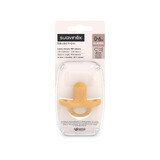 Suavinex Color Essence SX Pro, pacifier, 100% silicone, physiological, mustard, 0-6 months, 1 pc