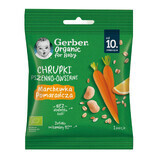 Gerber Bio tarwe- en haverchips, wortel, sinaasappel, na 10 maanden, 7 g