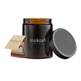 Mokosh, candela vegetale di soia, legno d'abete, 140 g