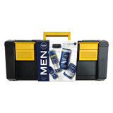 Nivea Men Tech Master kit, scheerschuim, 200 ml + aftershavebalsem, 100 ml + 3-in-1 douchegel, 250 ml + roll-on antitranspirant, 48h, 50 ml