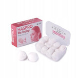 Haspro Wax, tappi per orecchie in cera, 12 pezzi