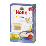 Holle Melk en Bananenpap Bio, volkoren, na 6 maanden, 250 g