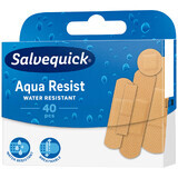 Salvequick Aqua Resist, waterbestendige pleisters, 40 stuks