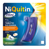 NiQuitin Mini 4 mg, 20 zuigtabletten