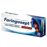 Faringosept 10 mg, cacaosmaak, 20 zuigtabletten