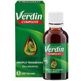 Verdin Complexx, spijsverteringsdruppels, alcoholvrij, 40 ml