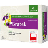 Kruiden in Tabletten Bratek, 90 filmomhulde tabletten