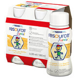 Resource Junior, nutritionele bereiding vanaf 1 jaar, vanillesmaak, 4 x 200 ml 