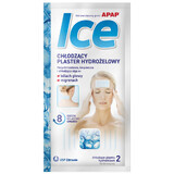 Apap Ice, verkoelende hydrogelpleister, 2 stuks.