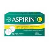 Aspirine C 400 mg + 240 mg, 20 bruistabletten